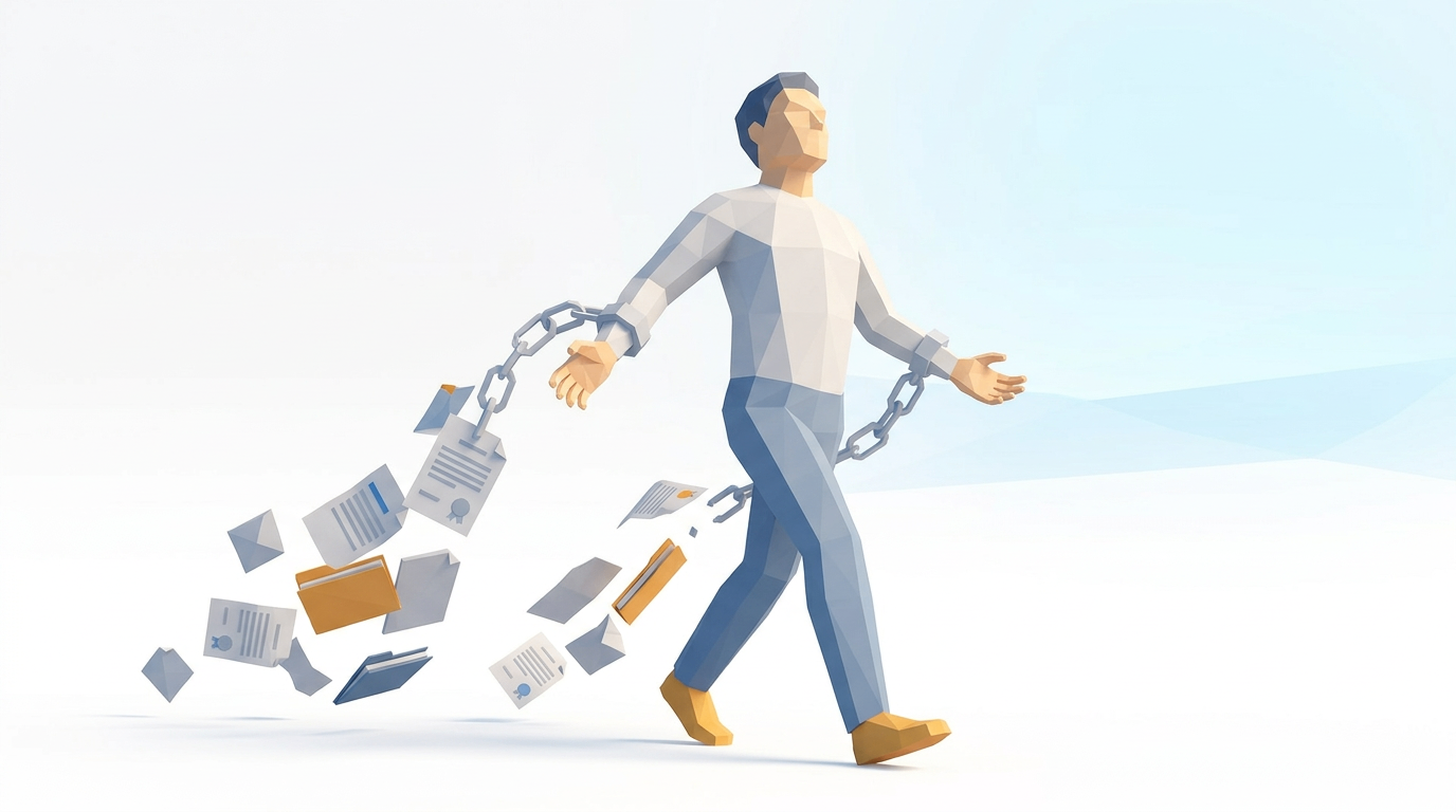 管理業務から解放されるイメージ